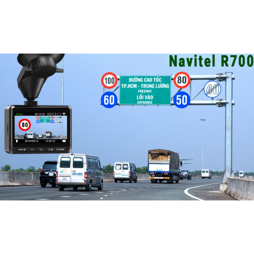 [Miễn Phí Lắp Đặt]  Camera Hành Trình Navitel R700 GPS Dual [Kèm Thẻ Nhớ 32Gb] | BigBuy360 - bigbuy360.vn