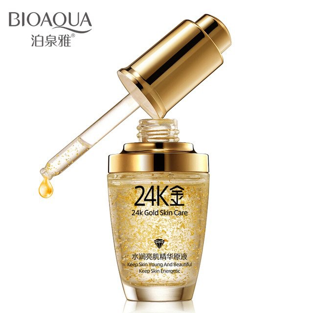 SERUM 24K GOLD Tinh chất dưỡng da chuyên sâu trắng da và chống lão hóa Bioaqua