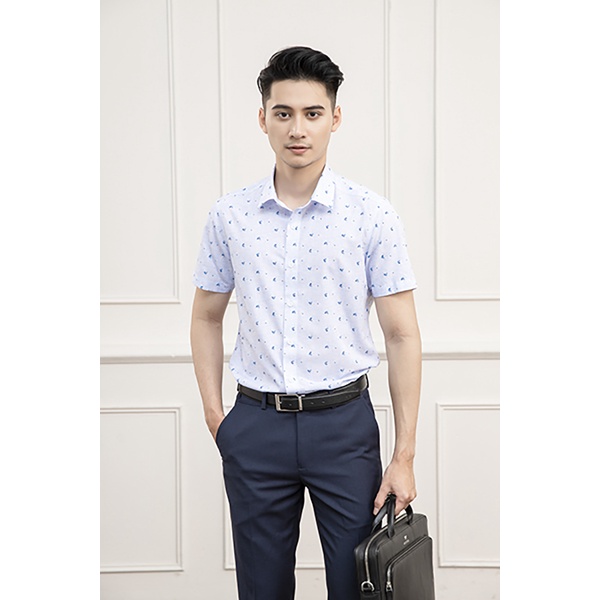 Áo sơ mi nam ARISTINO chất liệu Bamboo kháng khuẩn, phom slim fit ôm vừa vặn - ASS231S1
