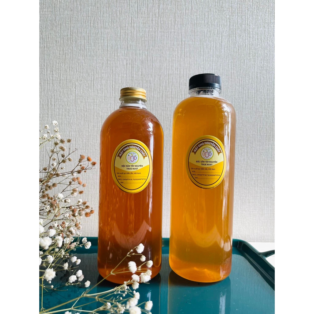 Mật ong  nguyên chất hoa cà phê Đặc sản Tây Nguyên True Nuts - nguyên chất 100% bao test