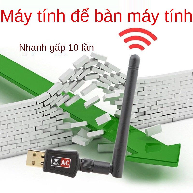 không có trình điều khiển Thẻ mạng không dây USB máy tính để bàn máy tính xách tay bên ngoài Bộ nhận tín hiệu mạng WIFI | BigBuy360 - bigbuy360.vn