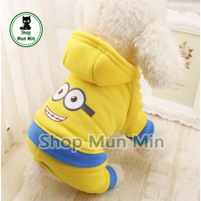 Áo nỉ 4 chân chó mèo