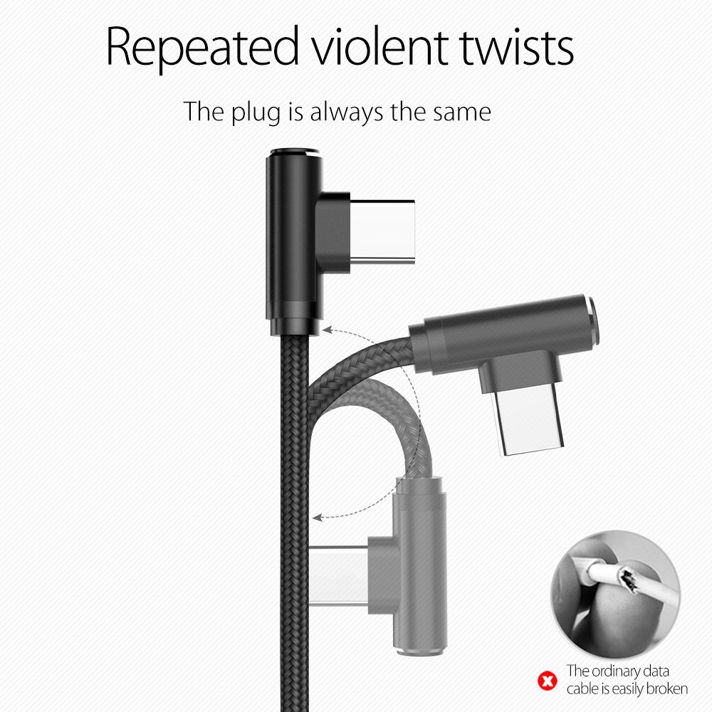 Cáp Sạc Nhanh Siêu Bền ORICO Type C HTC-12 - Dài 1,2M, Đầu Kim Loại, Dây Nylon Bện - Hàng Chính Hãng