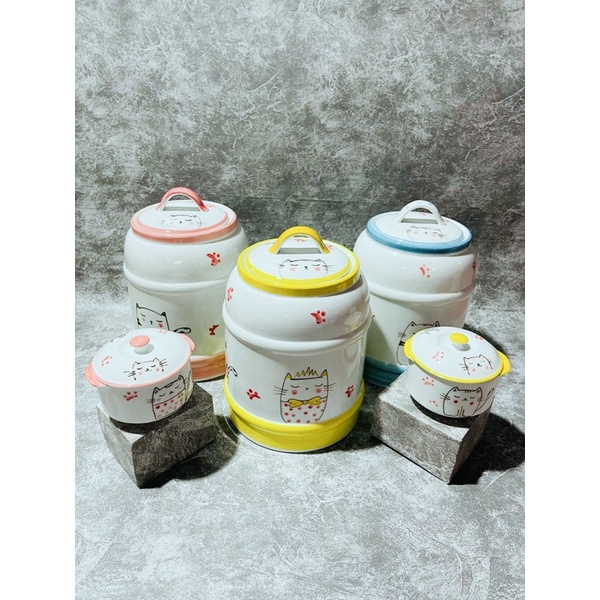Vại Muối Dưa Cà Hũ Đựng Gạo Muối/Đường/Đồ Khô Hoạ Tiết Vẽ Tay Gốm Sứ Bát Tràng Cao Cấp