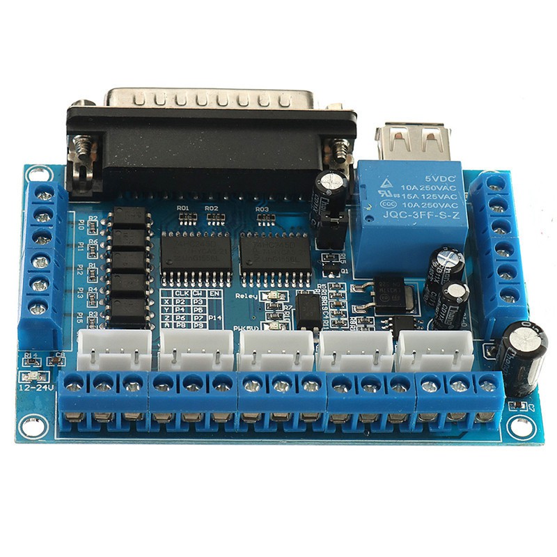 Bảng Mạch Nâng Cấp 5 Trục Cnc Cho Động Cơ Bước Mach3 + Cáp Usb | BigBuy360 - bigbuy360.vn