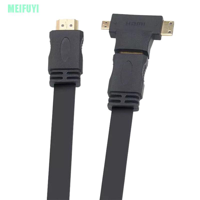 Cáp Chuyển Đổi Mini Hdmi Sang Hdmi 3 Trong 1