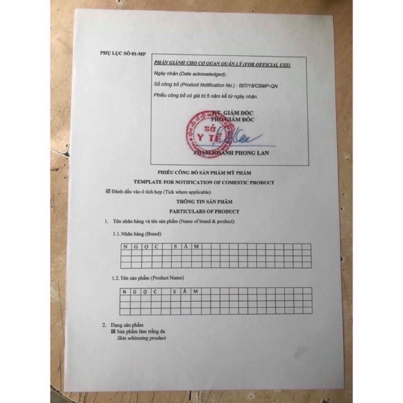 Serum Mộc Beauty Cho Da Mụn Thâm