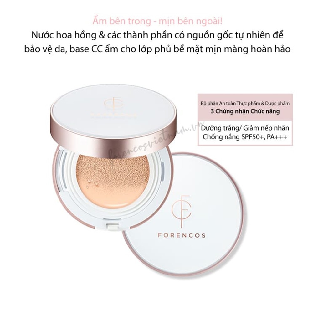 Phấn nước FORENCOS FULL COVER CUSHION 15g chính hãng Hàn Quốc