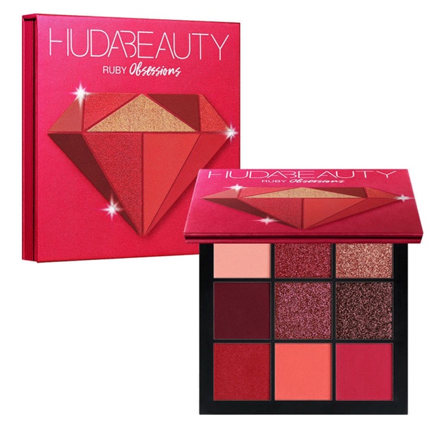 BEAUTYBOXHN [Bảng mắt Huda Beauty Obsessions Palette Ruby