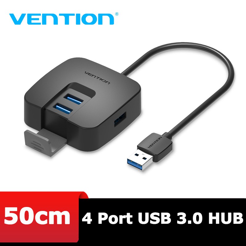 Bộ chia 4 Port USB 3.0 Vention CHBBD - BEN