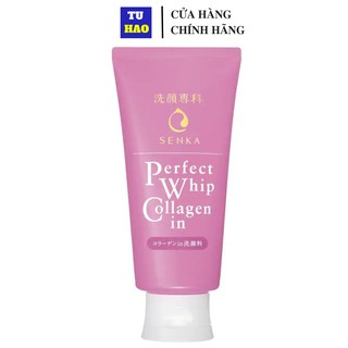 Sữa rửa mặt tạo bọt bổ sung Collagen Senka Perfect Whip Collagen In 120g_14836