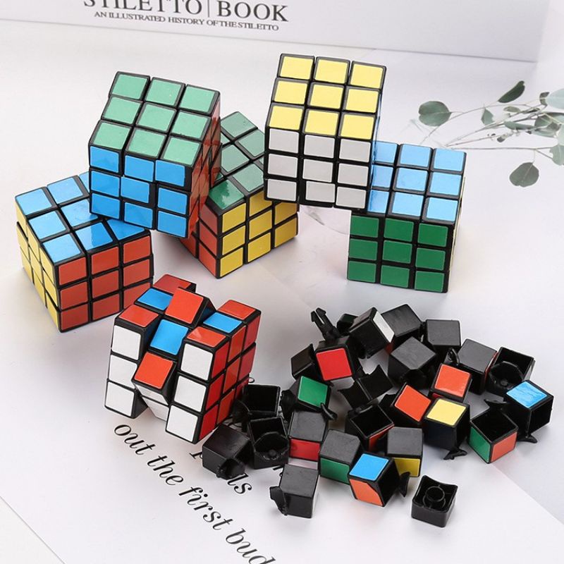 Khối lập phương Rubik cạnh 6cm vận động trí não