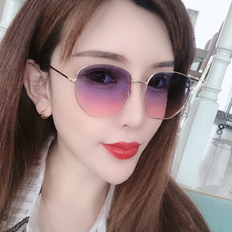 Kính mát kính râm thời trang gọng đa giác phong cách cổ điển nhiều mầu cá tính dành cho nữ | BigBuy360 - bigbuy360.vn