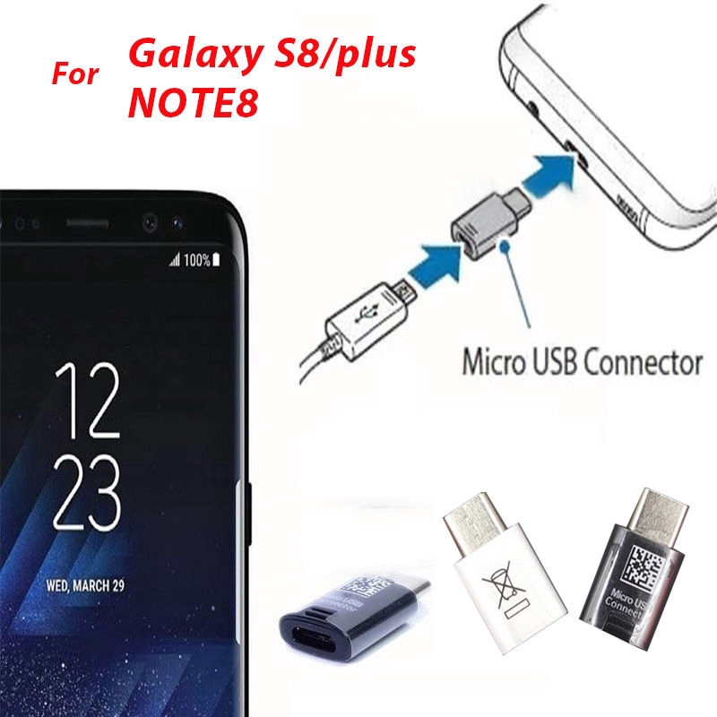 Đầu chuyển đổi cổng Micro USB sang USB Type C OTG | BigBuy360 - bigbuy360.vn