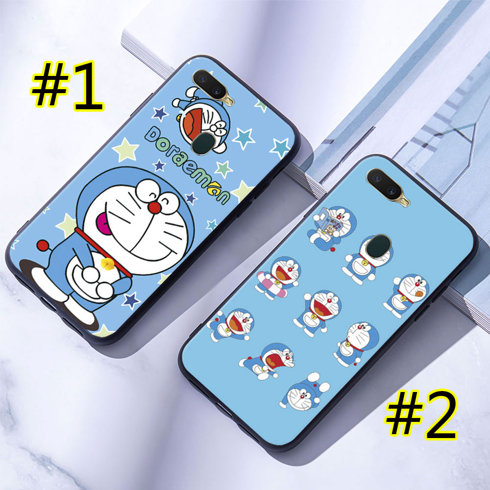 Ốp Điện Thoại Mềm Hình Doremon cho OPPO A3 A3S A5 A5S A7 A12 A12E A9 2020 A15 A16 A11K