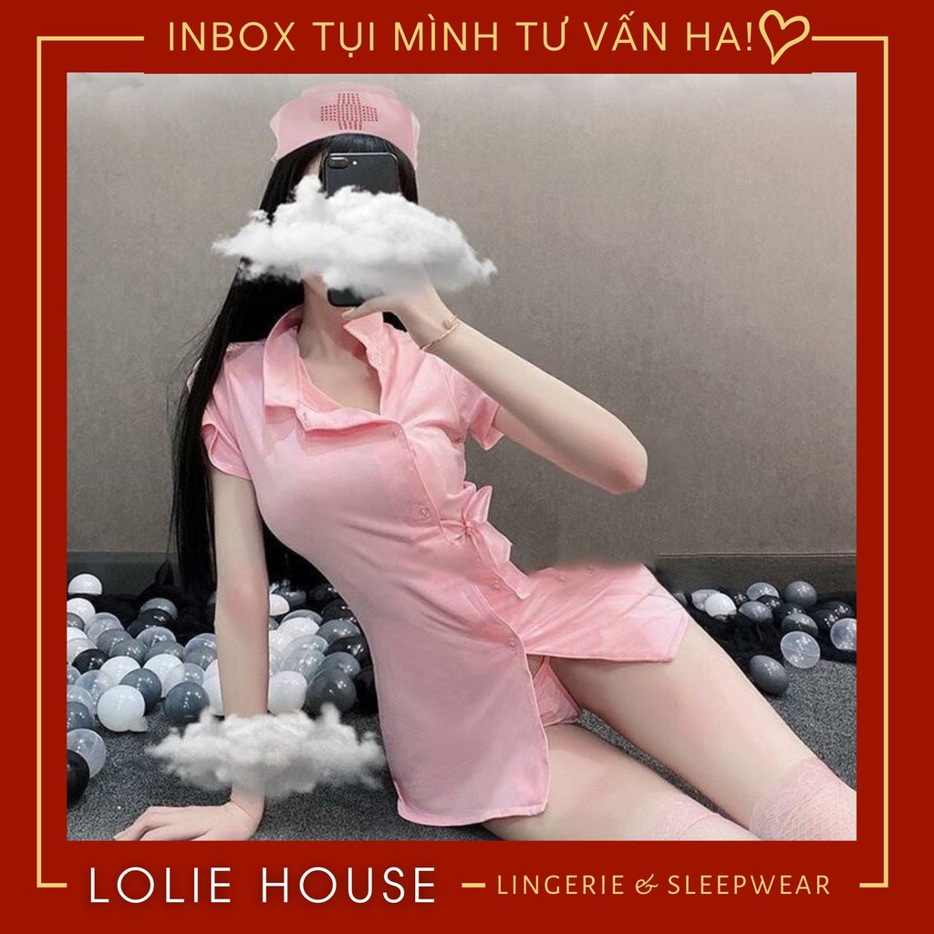 Cosplay y tá sexy gợi cảm - Đồ cosplay sexy y tá anime LOLIE HOUSE - CP29