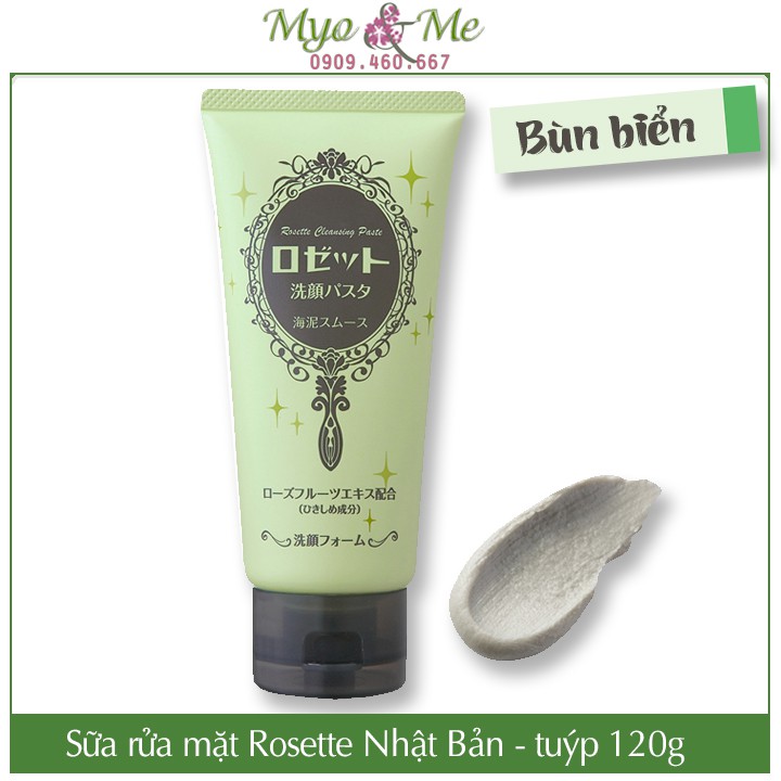 Sữa rửa mặt Rosette Nhật Bản