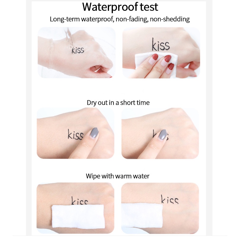 Bút Kẻ Mắt Hengha Màu Đen Lâu Trôi Chống Thấm Nước Không Nhòe Tiện Dụng