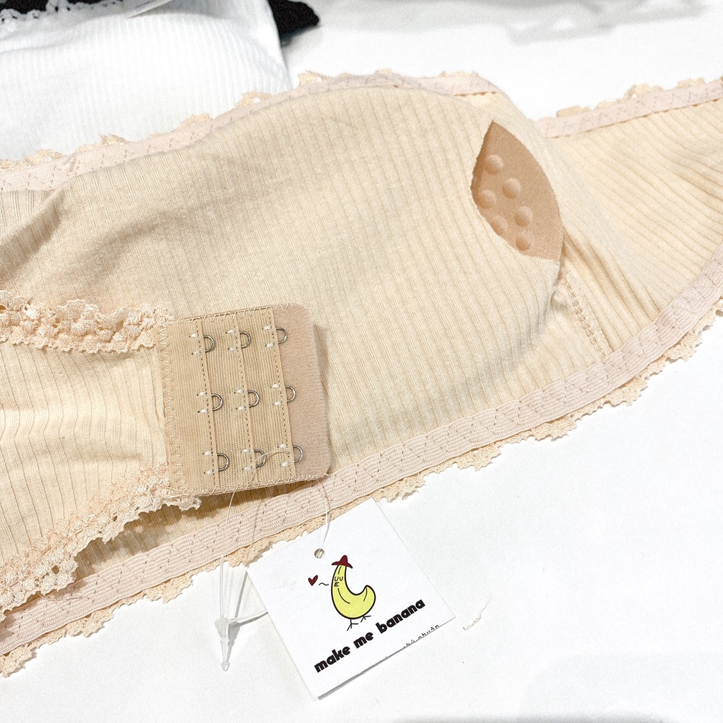 Áo ngực ống không dây - Áo ống cotton ôm