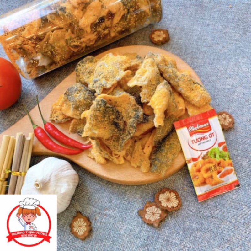 Rong Biển Cháy Tỏi, Ăn Vặt Rong Biển Cháy Tỏi Nhà Làm Trường Thịnh Foods hũ 150G, Vệ Sinh ATTP