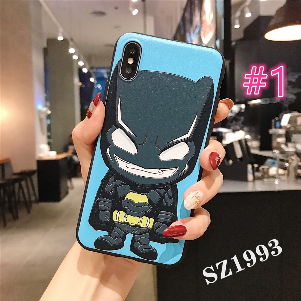 Ốp điện thoại mềm in hình truyện tranh Marvel thời trang cho IPhone 11 Pro Max X XS XR XS Max 8 7 6 6s Plus