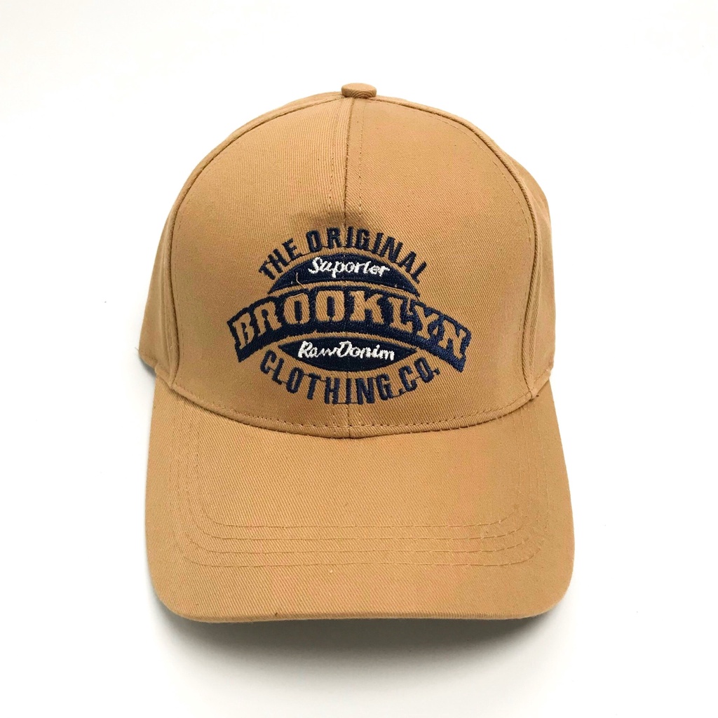 Mũ lưỡi trai Unisex  Nón kết Ulzzang thêu BROOKLYN chất kaki cao cấp nam nữ Molly Fashion – NK023