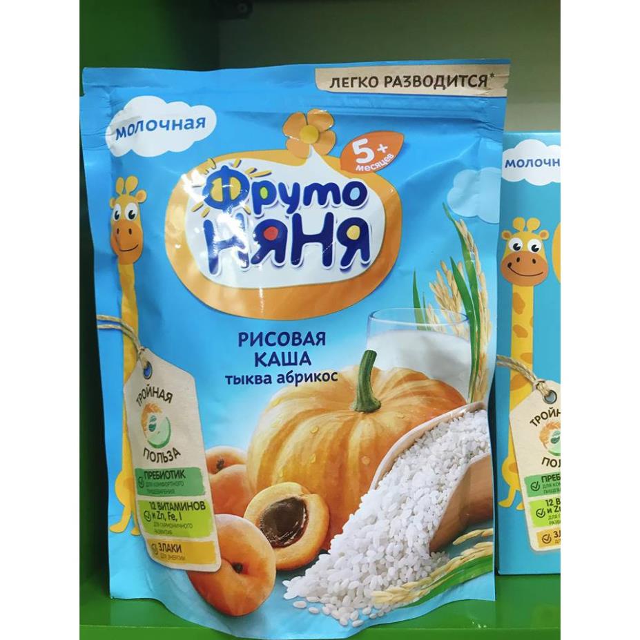 Bột ăn dặm fruto Nga 200gr chính hãng không chứa chất bảo quản, giàu vitamin và khoáng chất  - 𝐁𝐢 𝐌𝐚𝐫𝐭