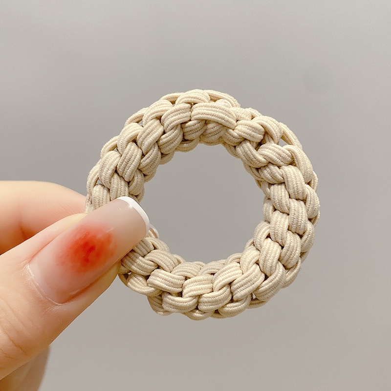 Dây Buộc Tóc Đuôi Ngựa Cao Su Co Giãn Tốt Phong Cách Mới Cho Nữ