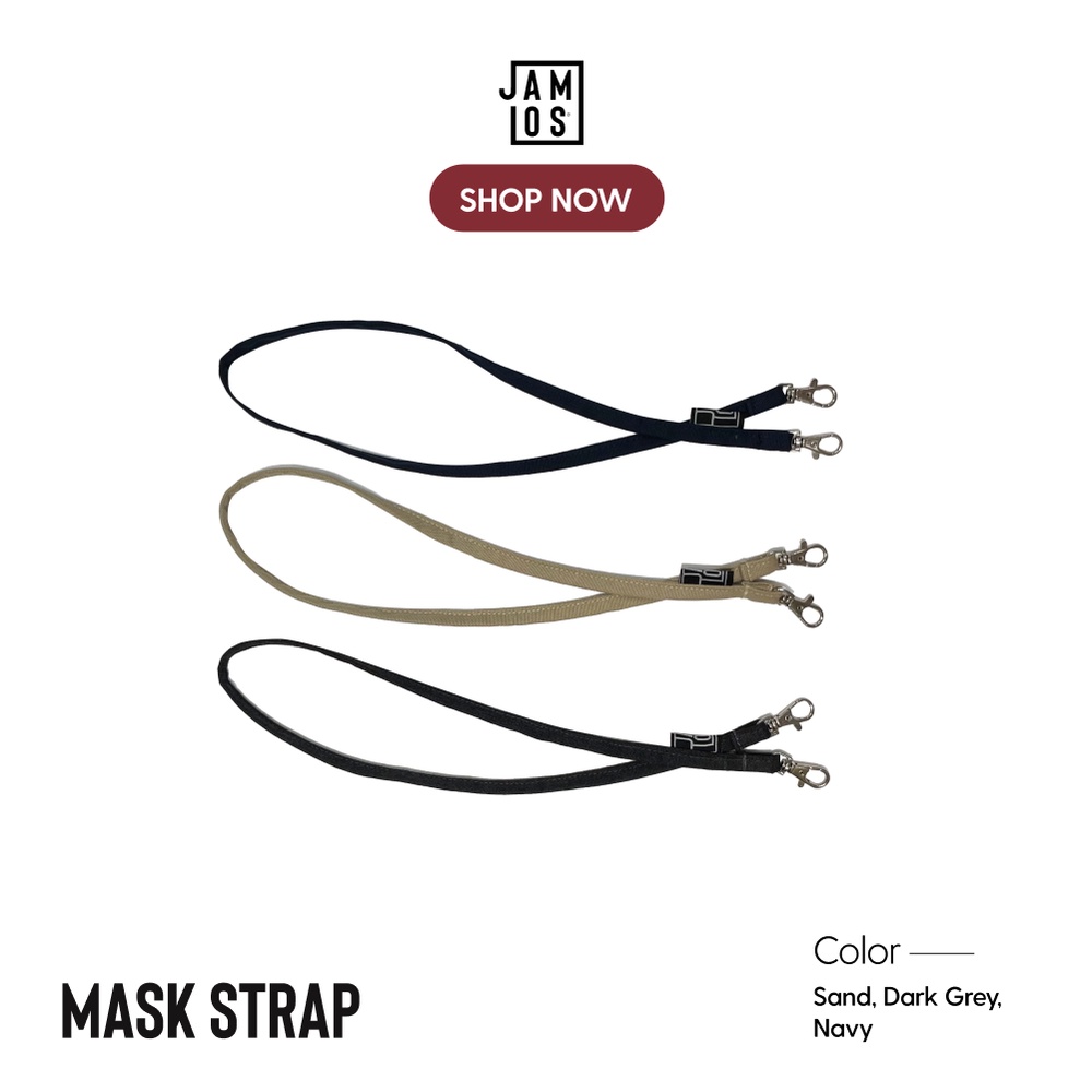 Jamlos Mask Strap - Dây đeo khẩu trang vải canvas tiện dụng
