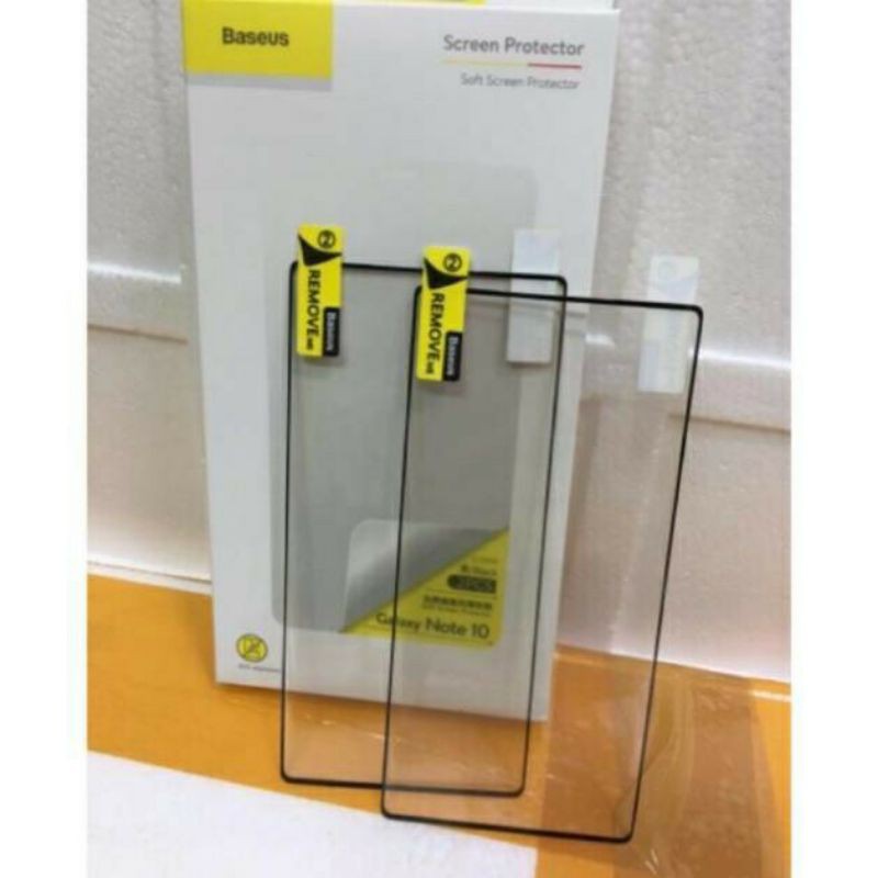 Combo 2 miếng dán dẻo Baseus cho Samsung galaxy Note 10/Note 10 Plus
