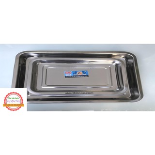 Khay inox sâu 5cm nhiều kích thước