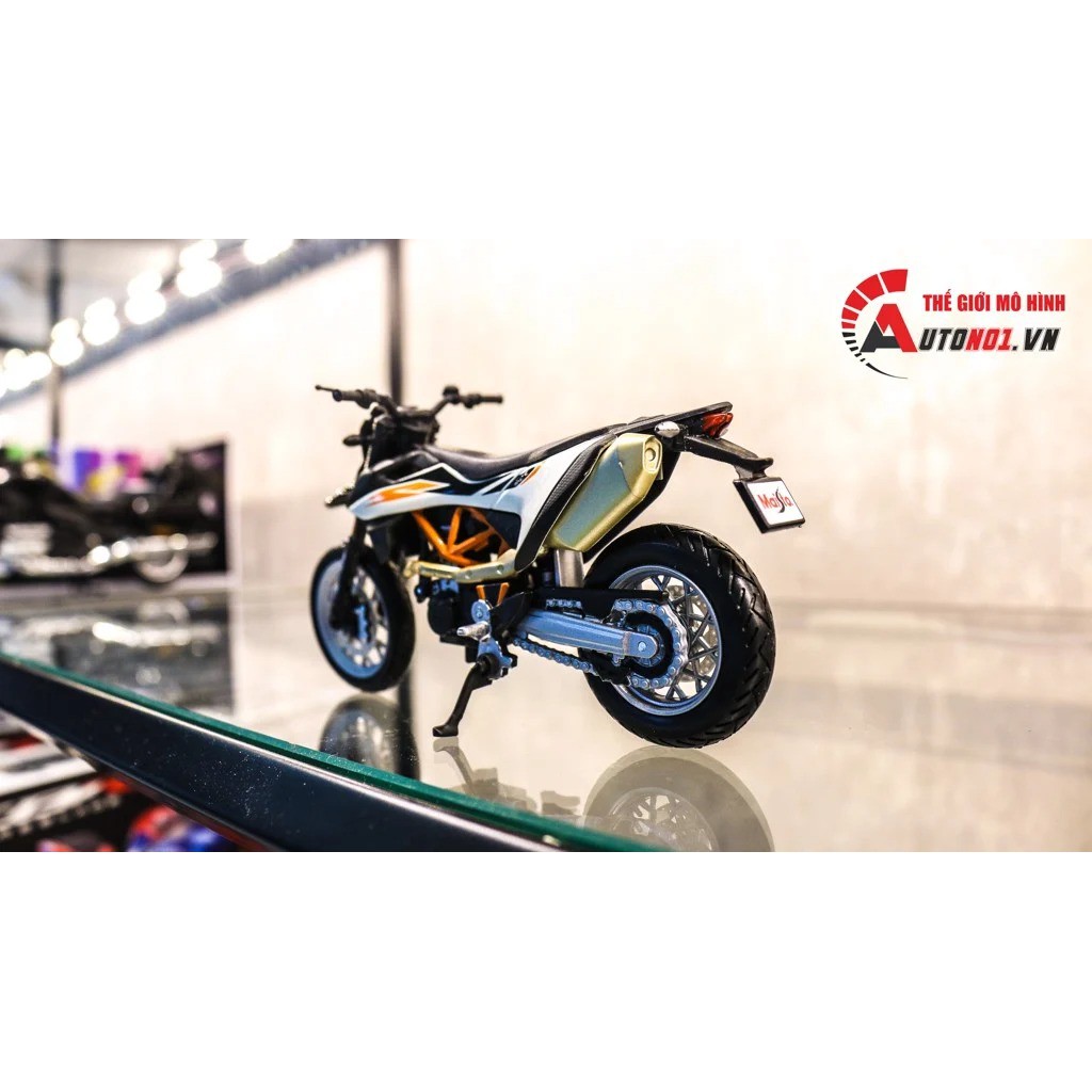 MÔ HÌNH XE KTM 690 1:18 MAISTO 7531