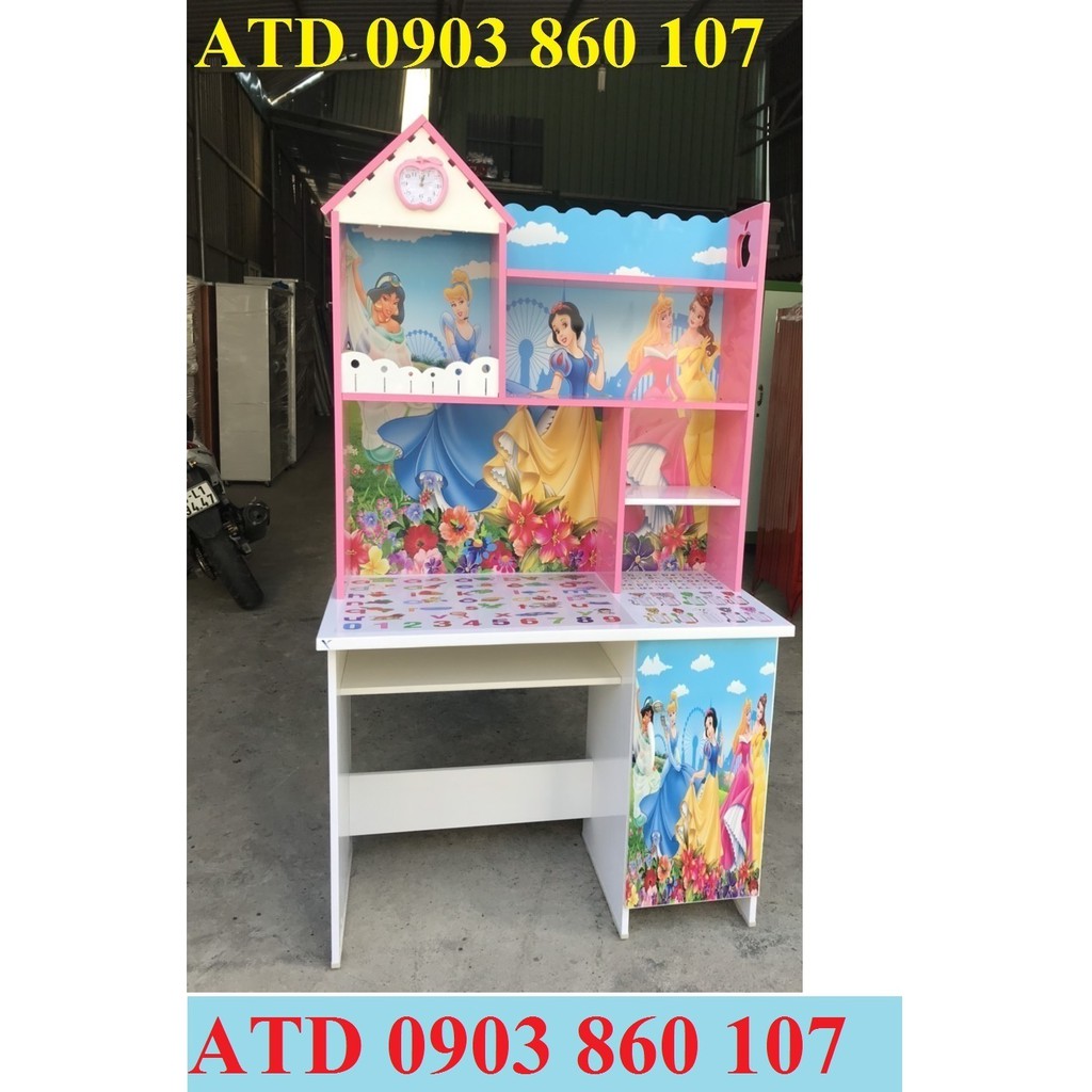 Bàn học sinh nhựa trẻ em giá rẻ in hình 3d siêu đẹp mới hcm bình dương | BigBuy360 - bigbuy360.vn