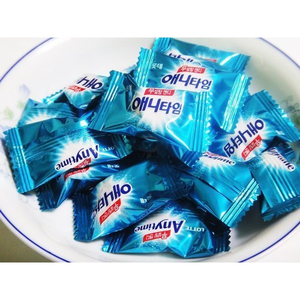 Kẹo bạc hà xylitol Lotte Anytime 60gr