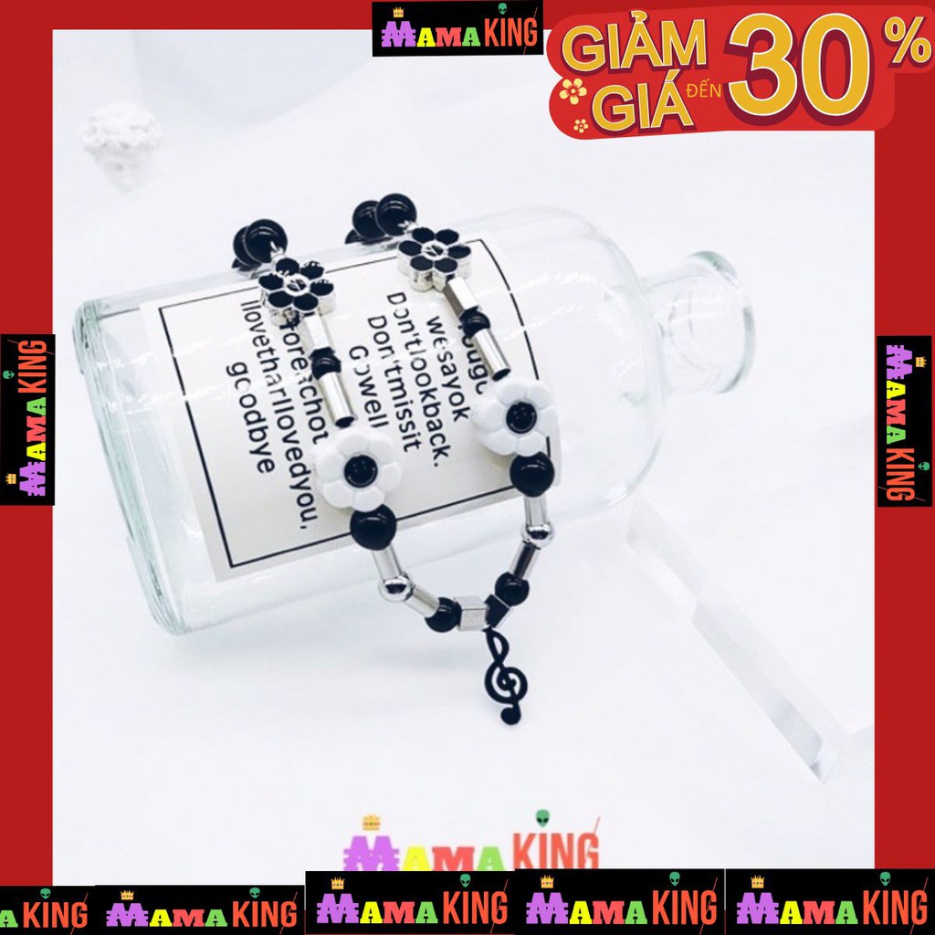 (HÀNG SẴN) DÂY CHUYỀN SALUTE BLACK FLOWER by MAMA KING | BigBuy360 - bigbuy360.vn