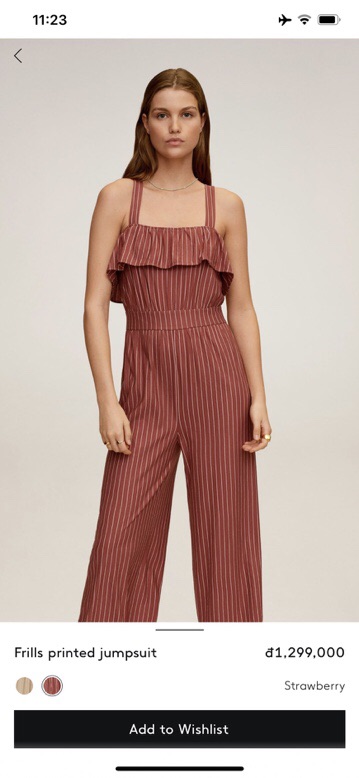 Bộ jumpsuit nhà Xoài dư xịn - kiểu 2 dây bản to