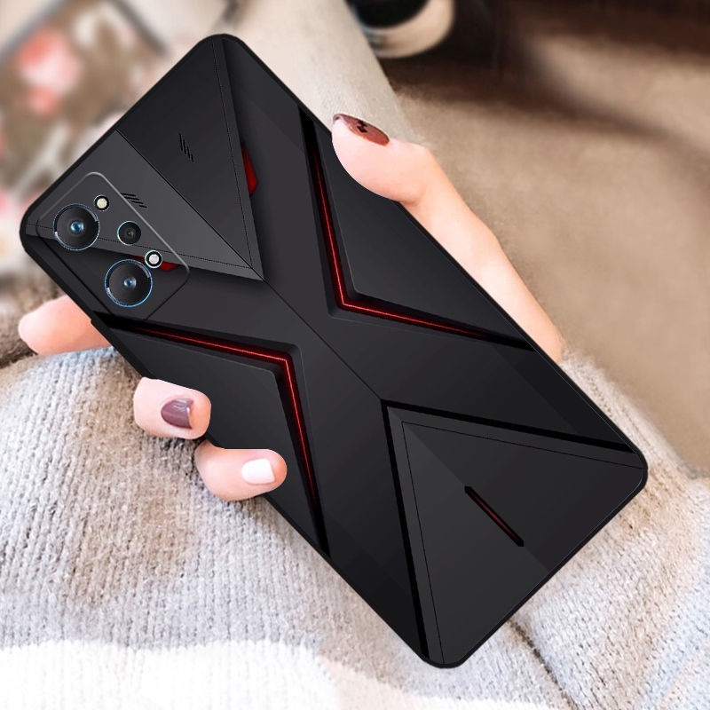 Ốp Điện Thoại Viền Mềm Phủ Toàn Diện Họa Tiết Đường Phố Cho realme Q5Pro Q5i q5