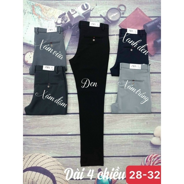 QUẦN TÂY NAM DÀI BODY CO GIÃN THỜI TRANG CAO CẤP