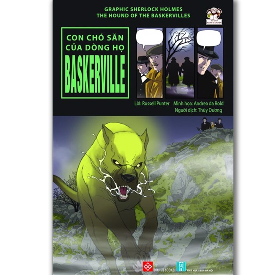 Sách-Graphic Sherlock Holmes - The hound of the Baskervilles - Con chó săn của dòng họ Baskerville