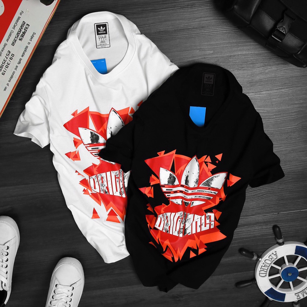Áo Thun Adidas họa tiết cao cấp