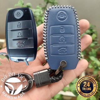 Bao Da Chìa Khóa Ôtô Kia Seltos 2021 - 24, KIA SONET 2021,2024+...Da Bò ITALIA