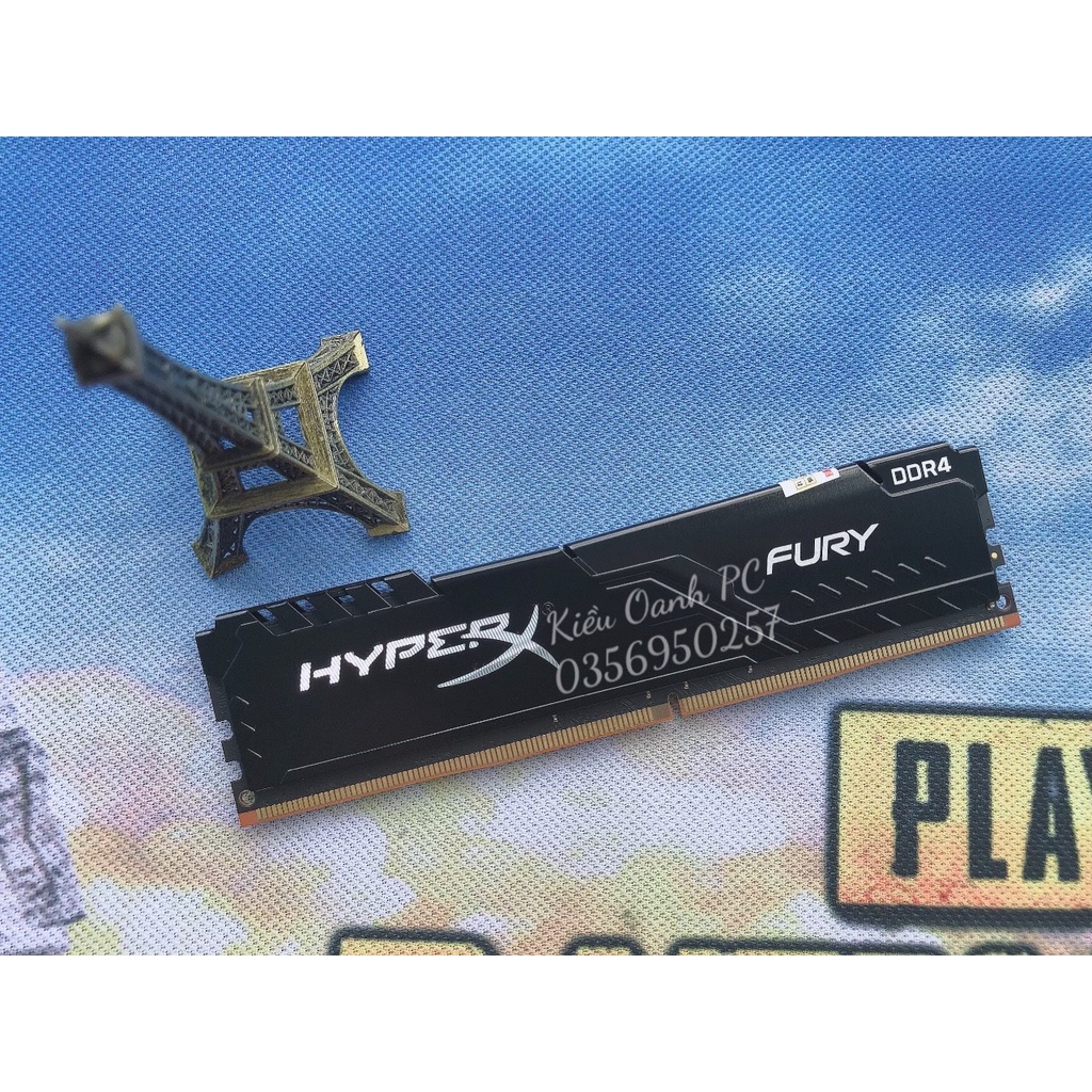 Ram PC Máy tính bàn Kingston HyperX Fury 8GB (1x8GB) DDR4 Bus 2666Mhz- Mới Full Box 100% Bảo Hành 1 Đổi 1 Trong 36 Tháng | BigBuy360 - bigbuy360.vn