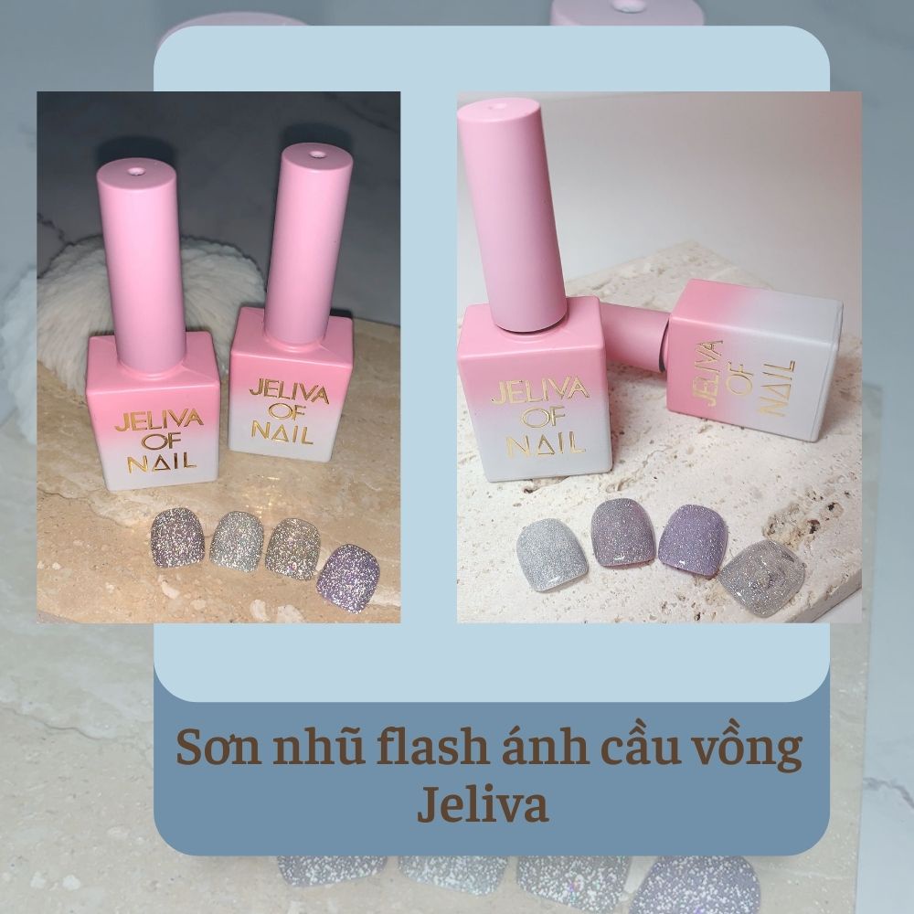 Sơn nhũ flash ánh cầu vồng Jeliva 15ml