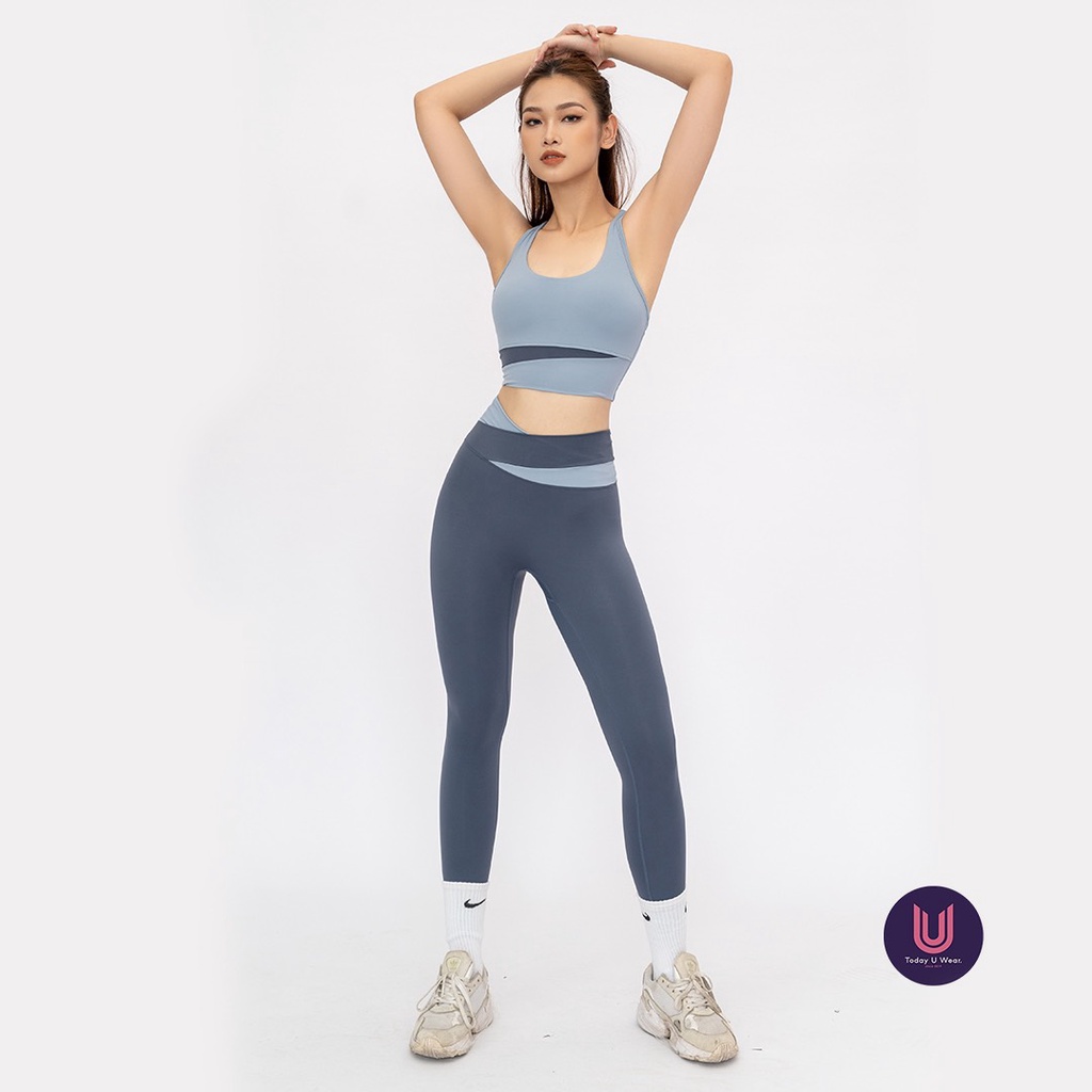 Quần tập bra gym yoga thể thao nữ Static tôn dáng Today U Wear