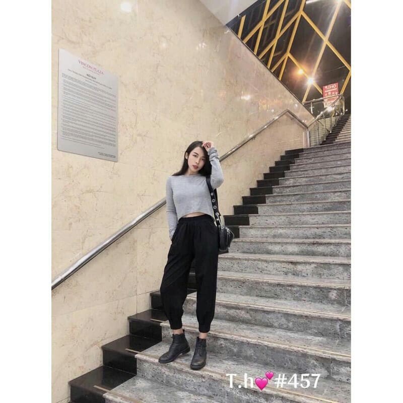 [Mã FAMAYWA giảm 10K đơn 50K] Quần Bom Thụng TM Xếp Ly Gấu Chất Da Cá Cao Cấp | BigBuy360 - bigbuy360.vn