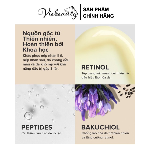 Tinh Chất Chống Lão Hóa từ Retinol và Bakuchiol Paula's Choice Clinical 0.3% Retinol + 2% Bakuchiol 5 - 30ml - Viebeauty