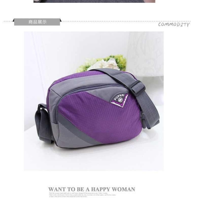 Túi Đeo Chéo Bằng Nylon Chống Nước Đa Năng Phong Cách Mới Cho Nữ