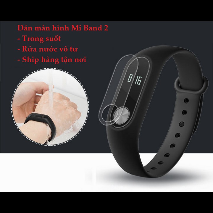 Dán màn hình Mi Band 2 : 3 miếng