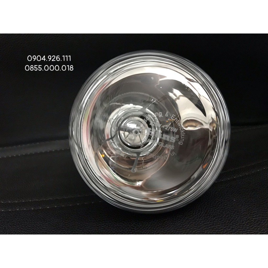 Bóng đèn sưởi Hans nhà tắm loại 1 chính hãng 275W - Cam kết chính hãng