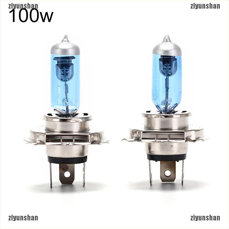 Set 2 Bóng Đèn Pha Xenon H4 55w Ánh Sáng Trắng Dành Cho Ô Tô